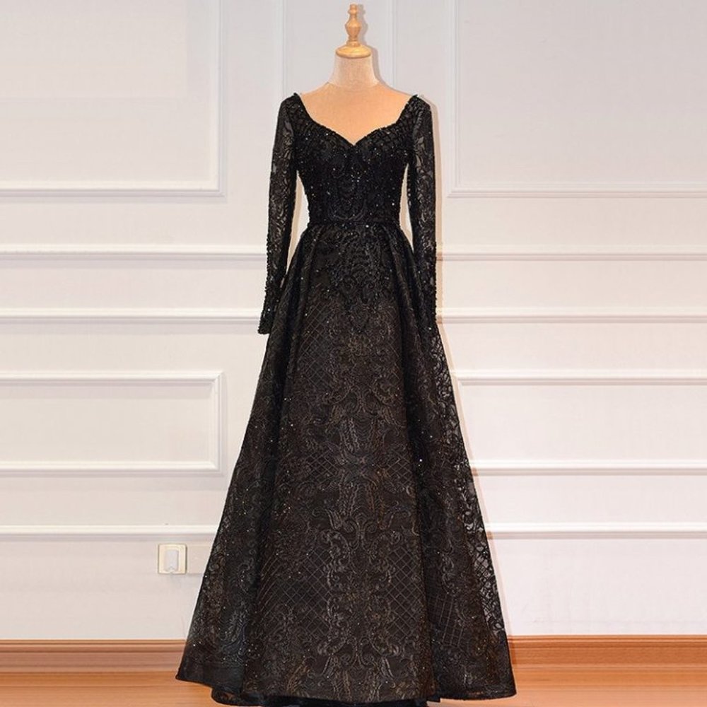 Black Evening Dress